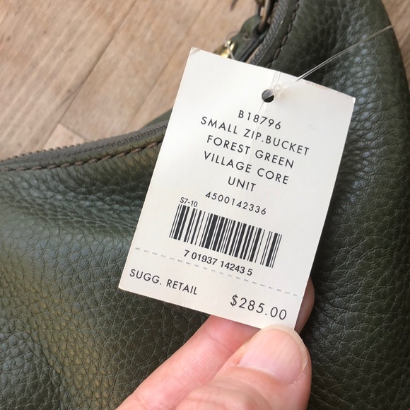 NWT - Small Cole Haan Zip Bucket purse - Picture 2 of 7